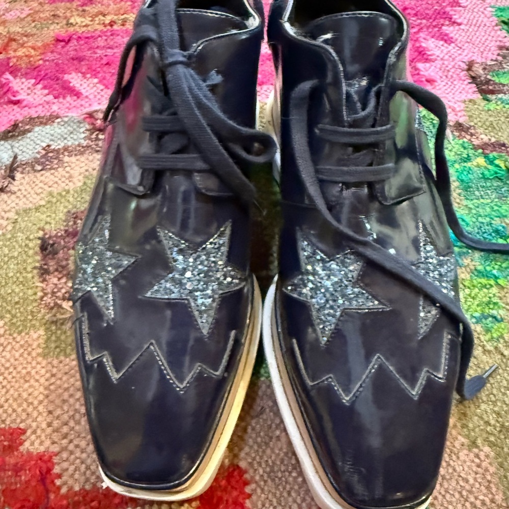 Stella McCartney Black Star Chukka Boots